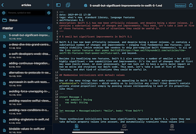 Working Copy